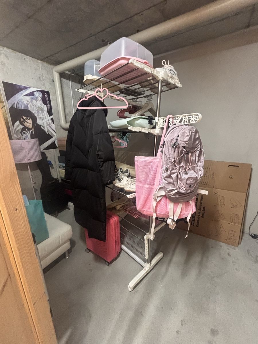 Wäscheständer: White Silver Clothing Rack – Neu (gemäss Beschreibung) aus Boll von stellabee 1