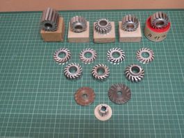 Milling cutter for shoe finishing machine