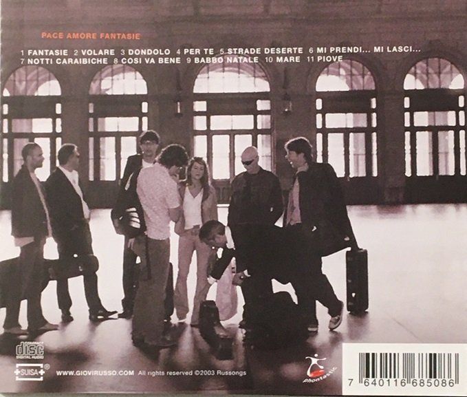 CD: Russo - Pace Amore Fantasie – Usato da Grüningen venduto da azulverde 1