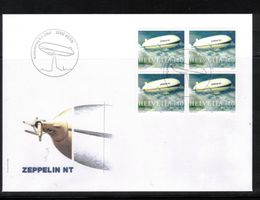 2004  FDC 4er Zeppelin  aus ABO