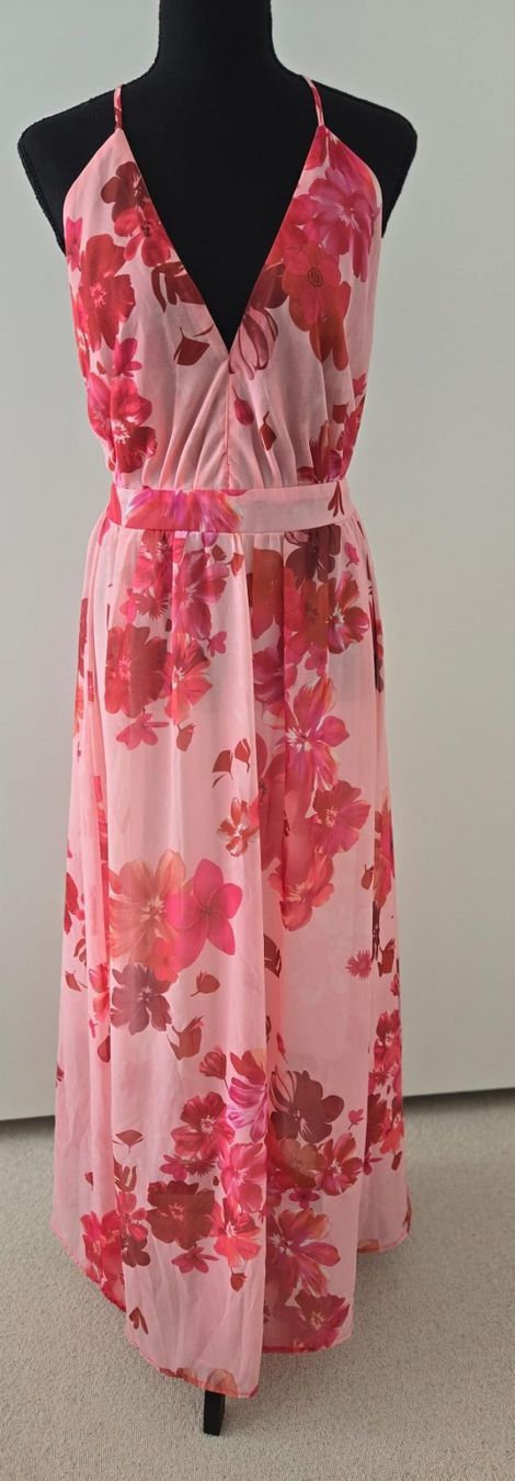 Kleider: Sommerliches Maxikleid mit Blumenmuster, Grösse M – Neu (gemäss Beschreibung) aus Rheinsulz von Gilea 4