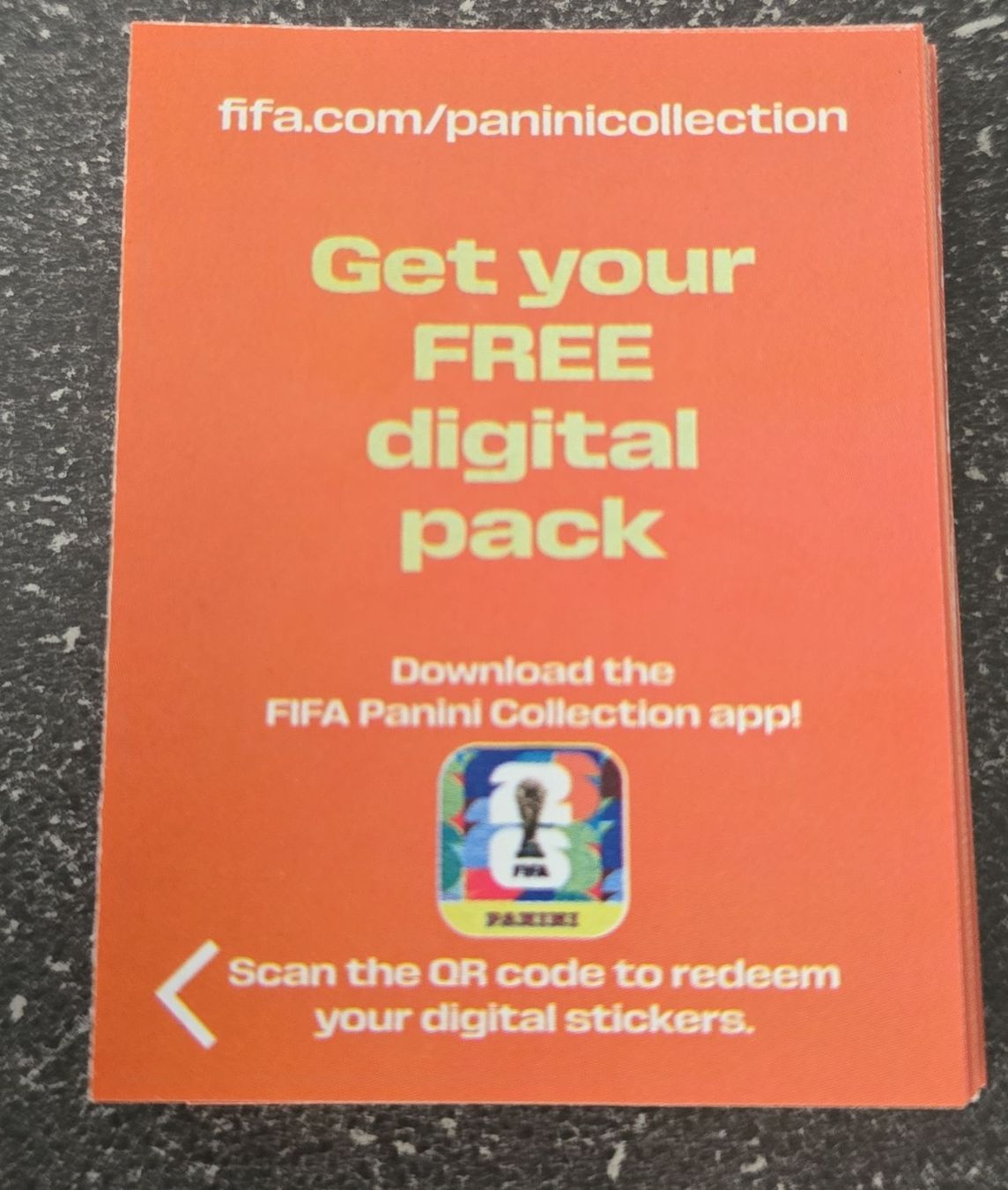 Karten: Panini 26 FIFA Collection digital pack code 50 Stück – Neu und originalverpackt aus Thun von Therock90