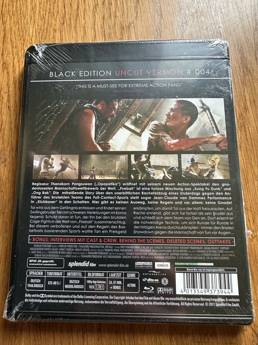 Tutti i DVDs: Fireball, Black Edition, Bluray Uncut neu – Nuovo e nell'imballaggio originale da Benken ZH venduto da Audi-erich 1