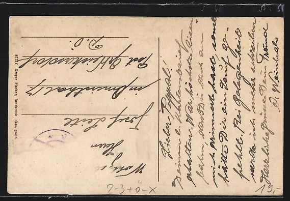 Cartoline postali: Maria Drei Eichen, Ortsansicht mit Kirch – Usato da Berlin venduto da bartko-reher 1