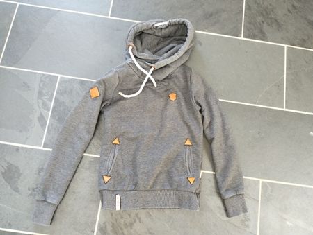 Naketand Kapuzenpullover, Grau, Grösse S, Top Zustand!