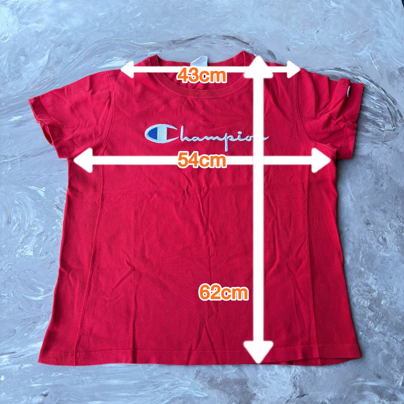 Champion T-shirt: Champion T-Shirt Rouge – Usato da Thônex venduto da Suisse.Shopping 6