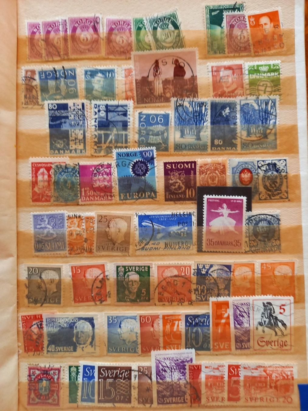 Alle Briefmarken: petites collection de timbre-poste Europe – Gebraucht aus Lausanne von leneko 8