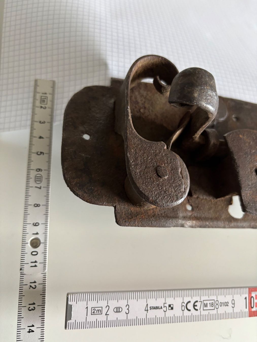Lucchetti: Kastenschloss, antik, handgeschmiedet – Usato da Niederurnen venduto da Guste 1