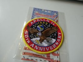 USA gesticktes Abzeichen  10mm, Apollo 11