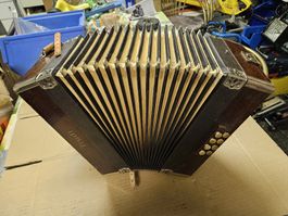 Handörgeli "Trudi" - Charmantes Musikinstrument, Vintage!