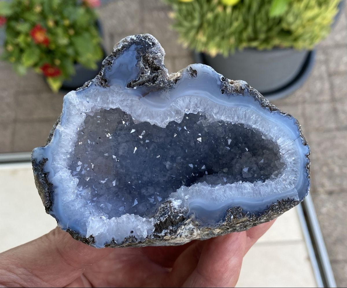 Mineralien & Heilsteine: Sehr schöne Achat Geode  – Gebraucht aus Selzach von 321compac 6