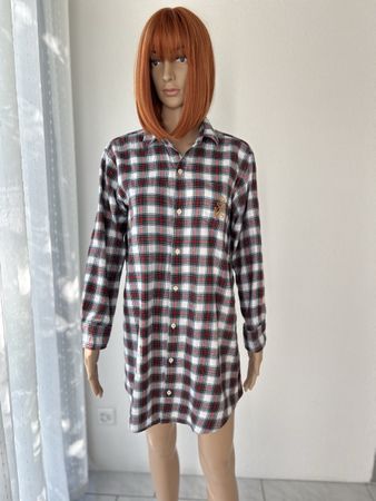Lauren Ralph Lauren Shirt Dress Pyjamas Plaid Size S Used