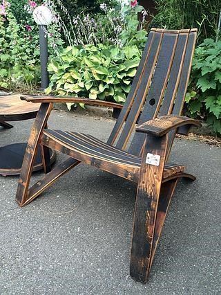 Chaises: Whiskey Fass Adirondack-Set – Neuf (Voir description) à Erlinsbach par Stu-ff 5