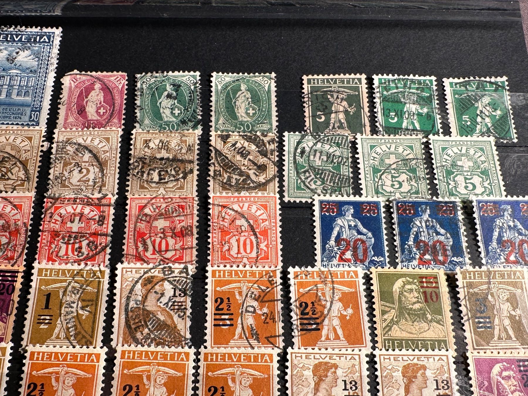 Tutti i francobolli: Altschweit Briefmarken + Aufdrücke – Usato da Stettfurt venduto da 2442 5