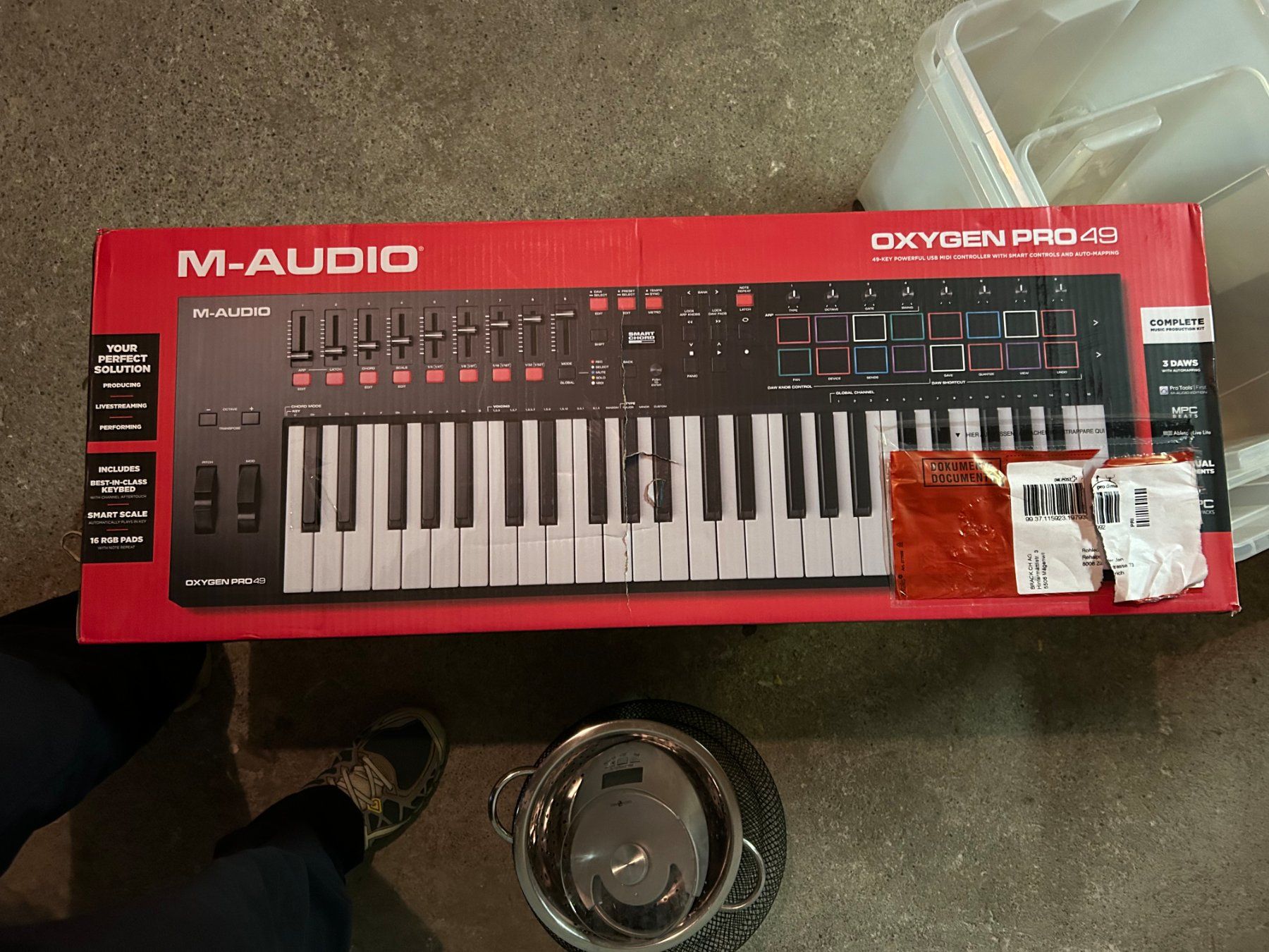 M-Audio Musikinstrumente: M-Audio Oxygen Pro 49 – Neu und originalverpackt aus Zürich von unh_2jpz