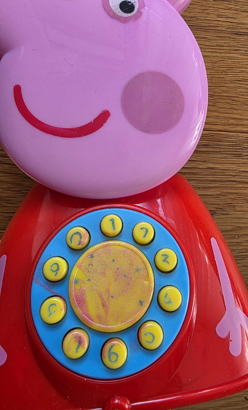 Giocattoli: Peppa Wutz Telefon Spielzeug – Usato da Zell LU venduto da claro62 3