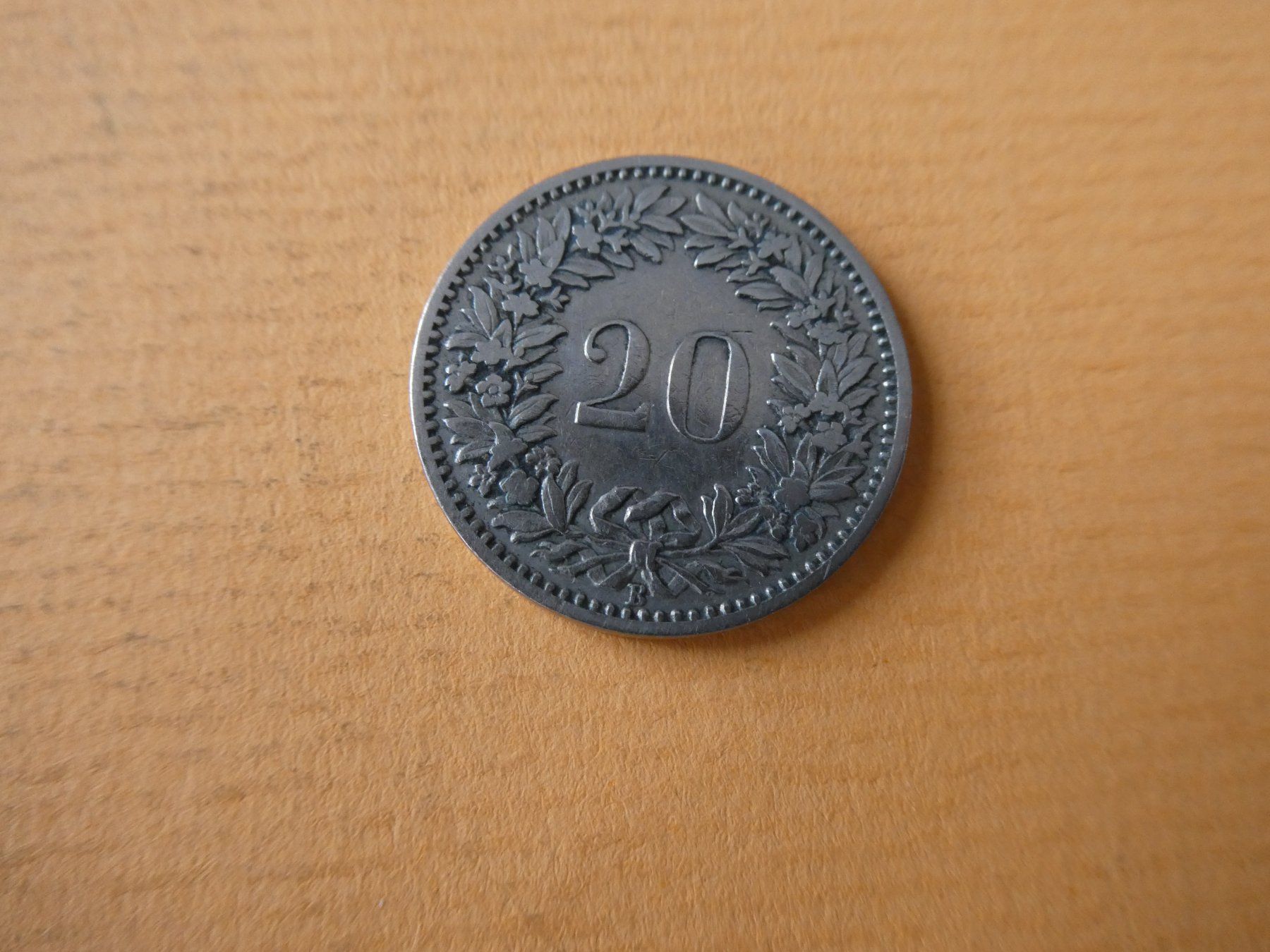 Toutes les monnaies: Schweiz 1884, 20 Rappen – D'occasion à Hinterforst par Rohusri 1