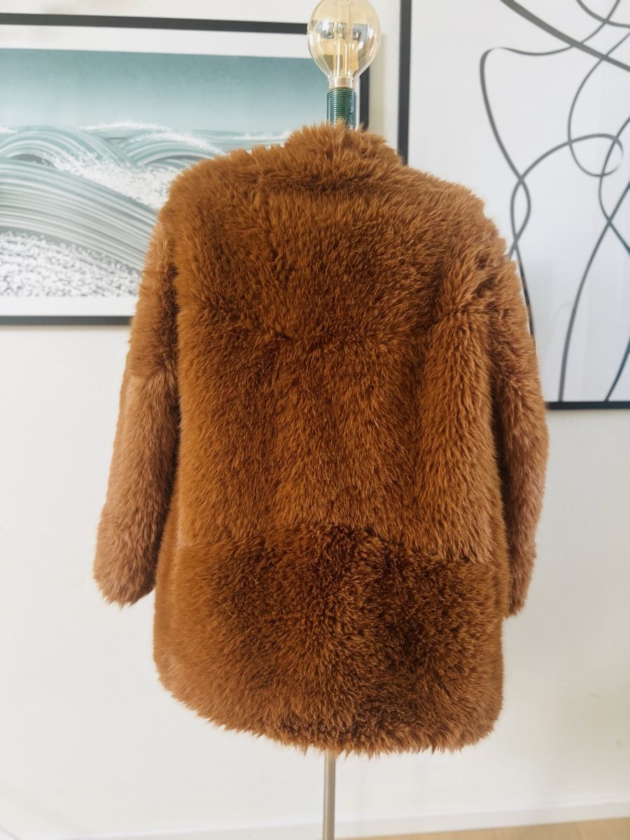 Mango Giacche: Kunstfelljacke in Braun – Usato da Murten venduto da Rebelle_en_Style 1