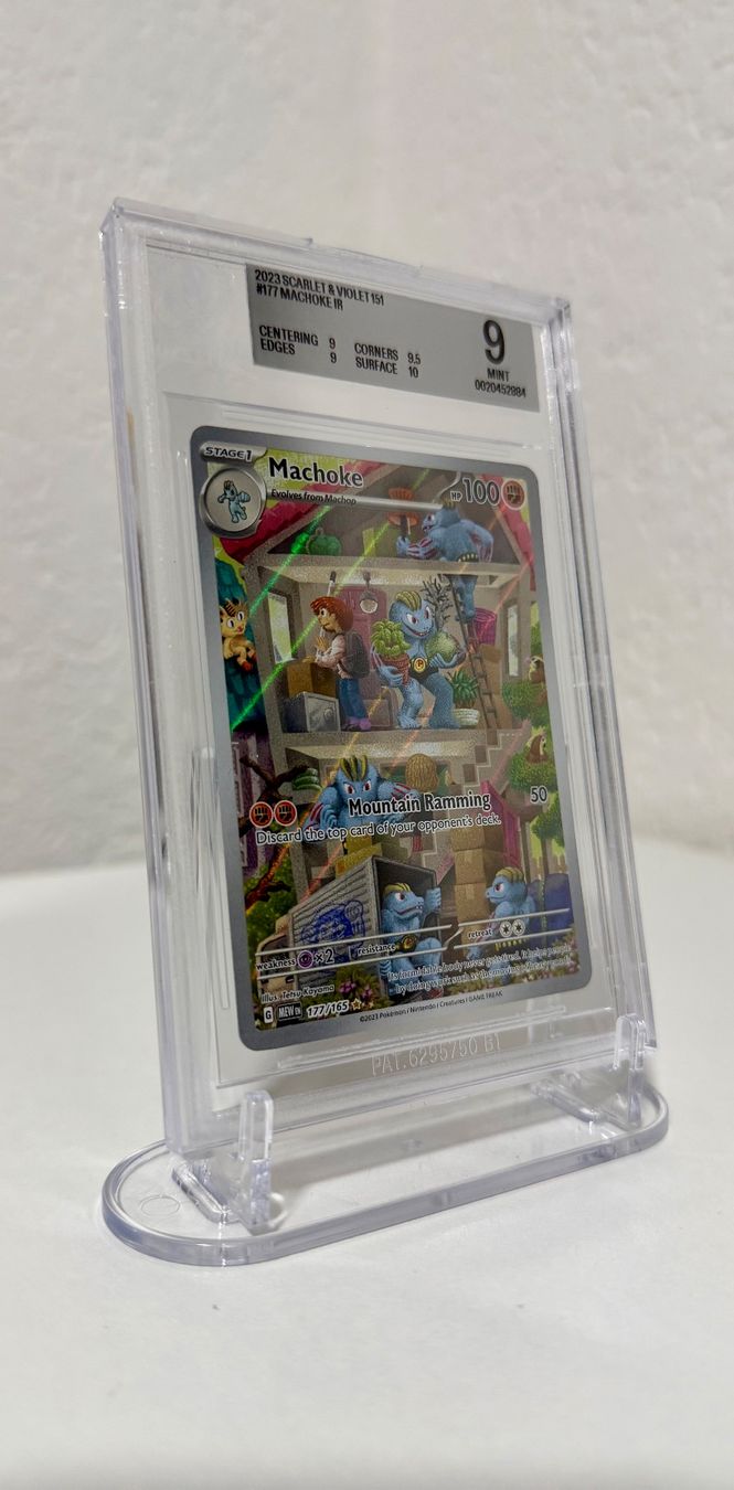 Karten: Machoke IR von 151 in BGS9 – Gebraucht aus Kleinlützel von Slab_Village