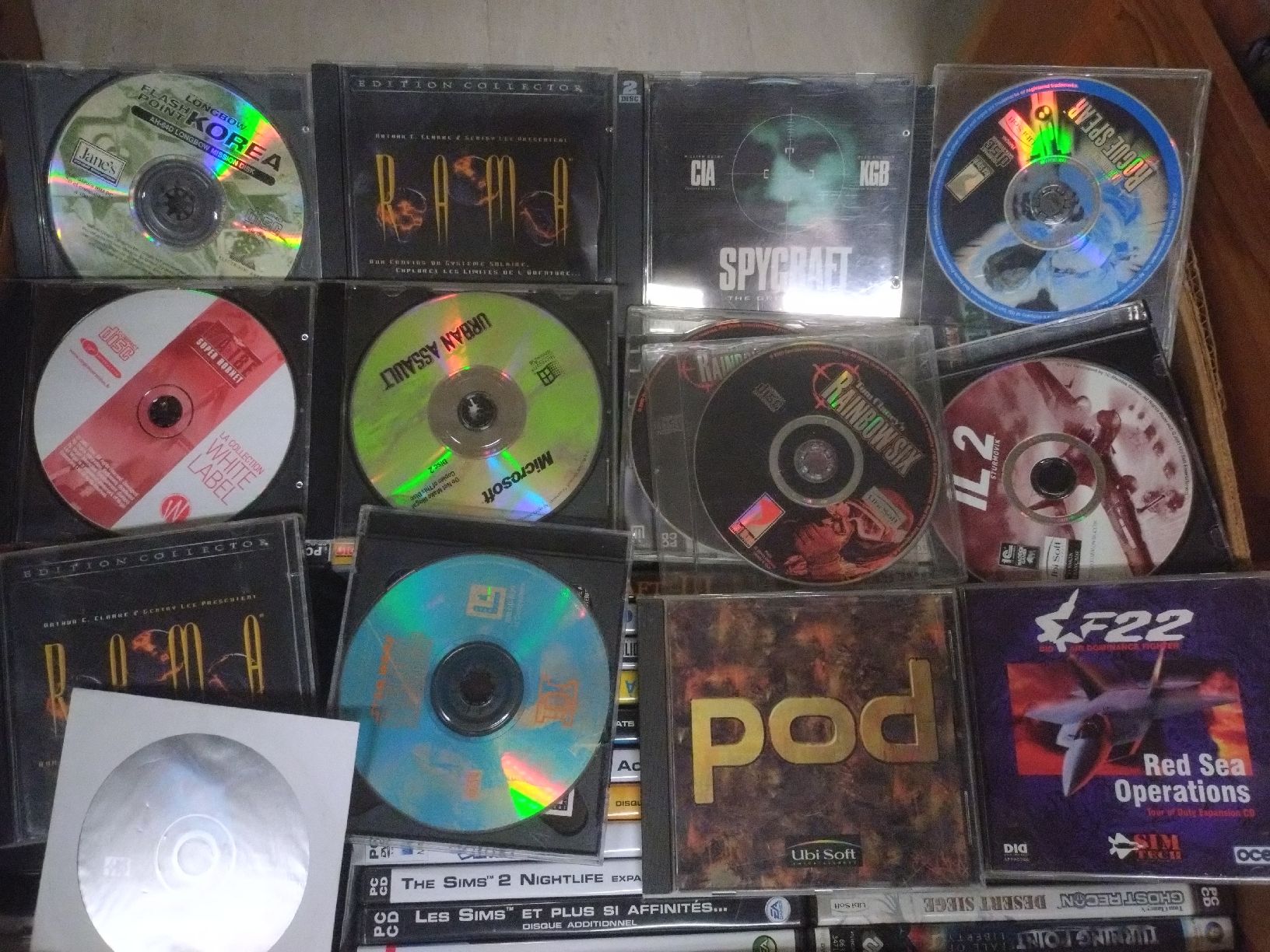 Giochi: Jeux PC divers - Warcraft, Atlantis, Exile, Star Wars – Usato da Farvagny-le-Grand venduto da LaCaverne 6