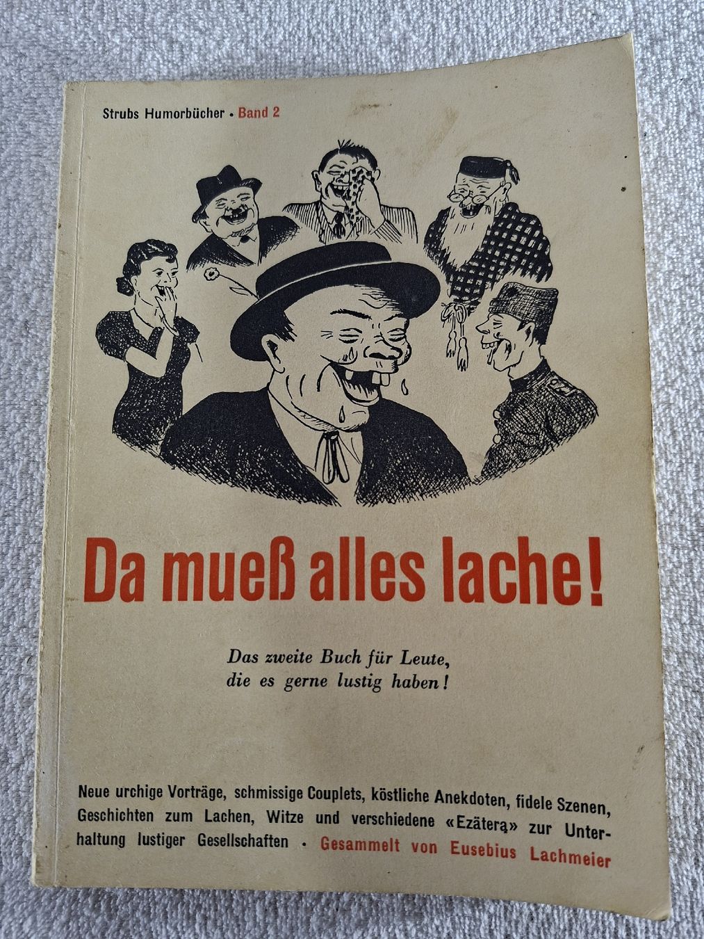Libri: Büchlein, Da muss alles lachen. – Usato da Grindelwald venduto da carro5