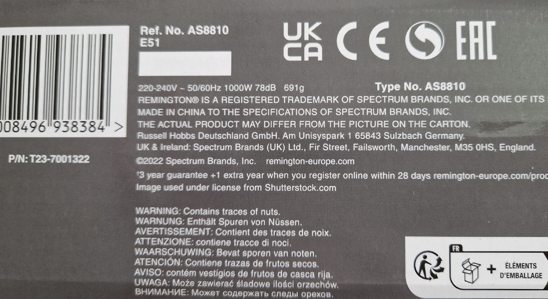 Remington Prodotti per capelli: Fönbürste – Nuovo (secondo la descrizione) da Gams venduto da and_x2ft 3