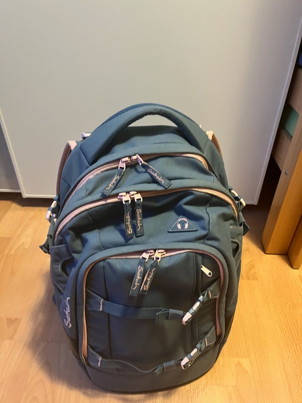 Satch Borse & Zaini: Satch Schul Rucksack blau – Usato da Bern venduto da c_hebenstreit 2