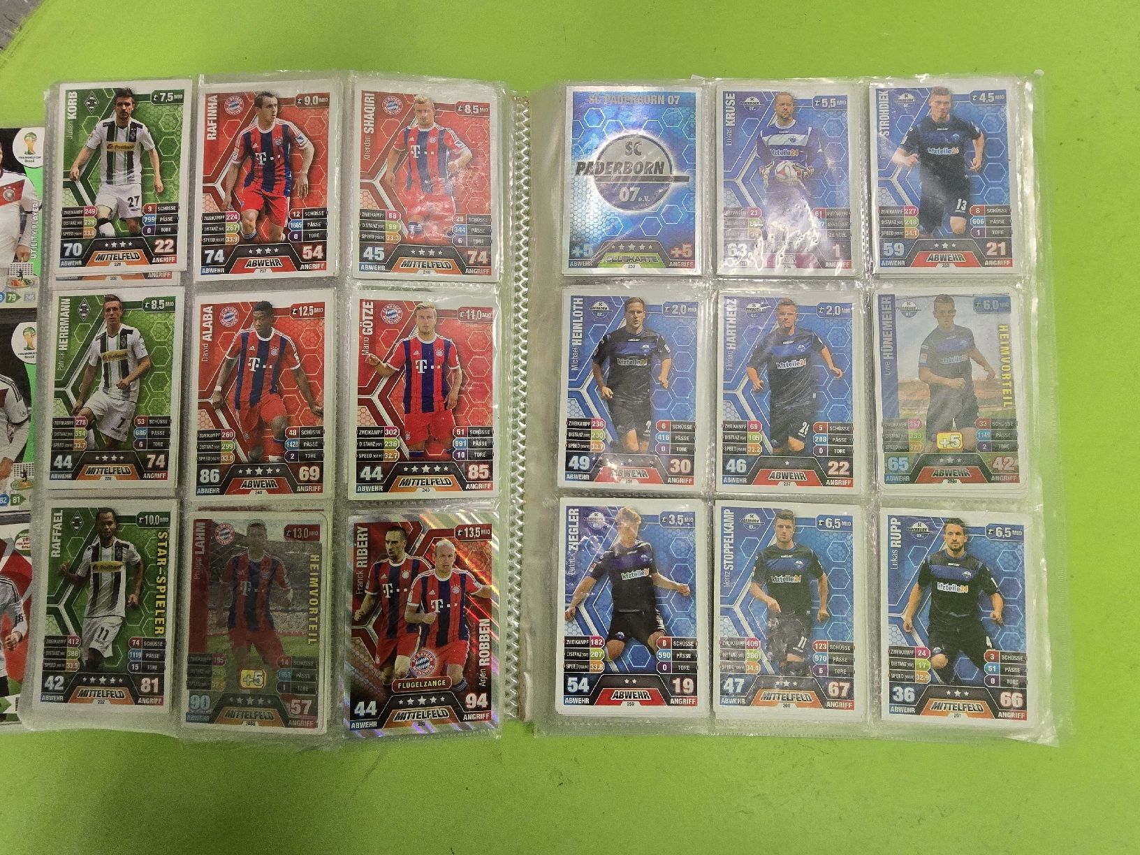 Album: Panini Album 2014 schickt Trading Card – Usato da Neuenkirch venduto da bachforelle06 3