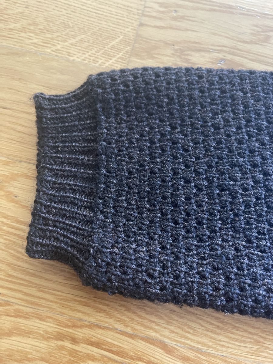 Maglioni & Felpe: Lederpullover /echte Wildleder mit Wolle Ärmeln / S-M – Nuovo (secondo la descrizione) da Rüschlikon venduto da Lajniii 2