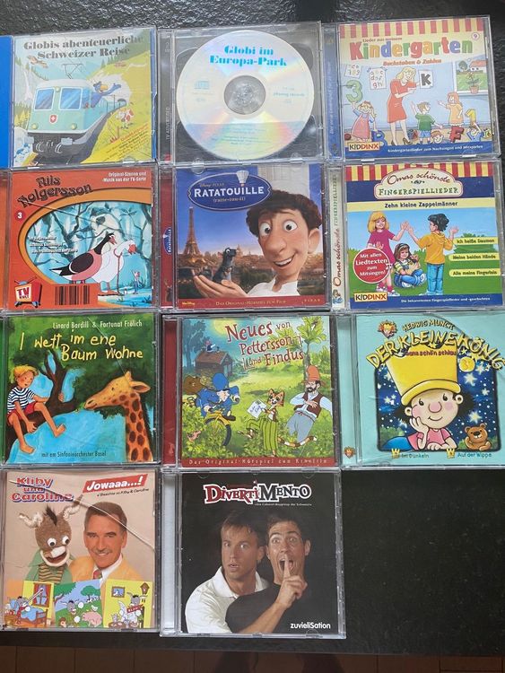 11 beliebte Kinder-CD’s (Gebraucht) in Sarmenstorf für CHF 11.5 – mit ...