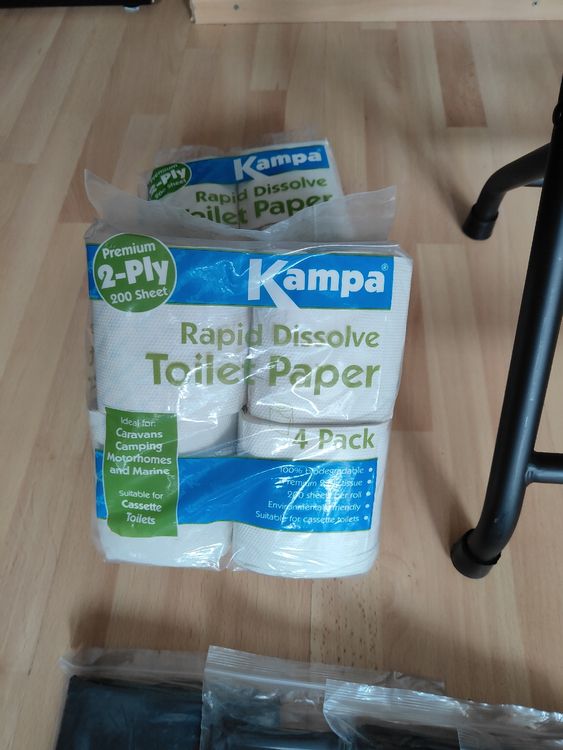 WC: Campingtoilette mit Zubehör Neu – Neu (gemäss Beschreibung) aus Mols von Naebetsee2.0 2