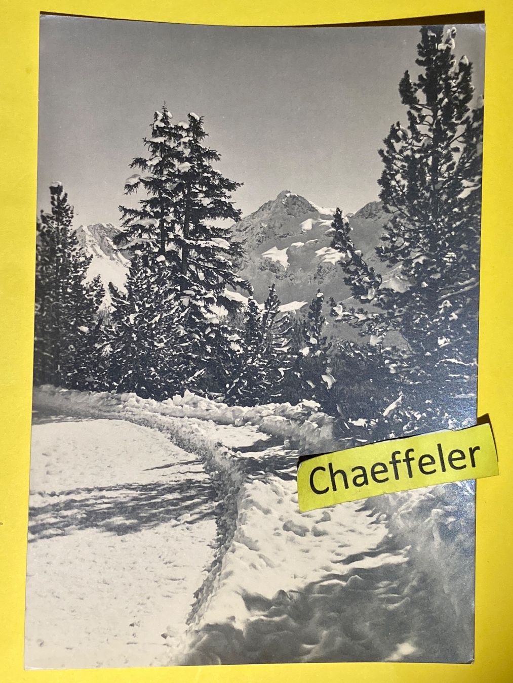 Cartes postales: Bei Arosa. Foto in Ansichtskarten-Format – D'occasion à Zürich par Chaeffeler