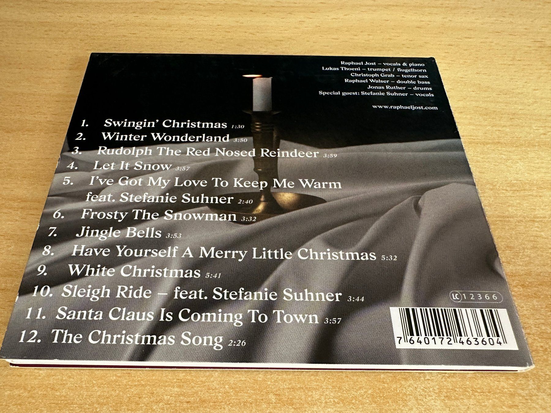 CDs: Raphael Jost – Swingin' Christmas – Gebraucht aus Rikon im Tösstal von Alpenmutz 1