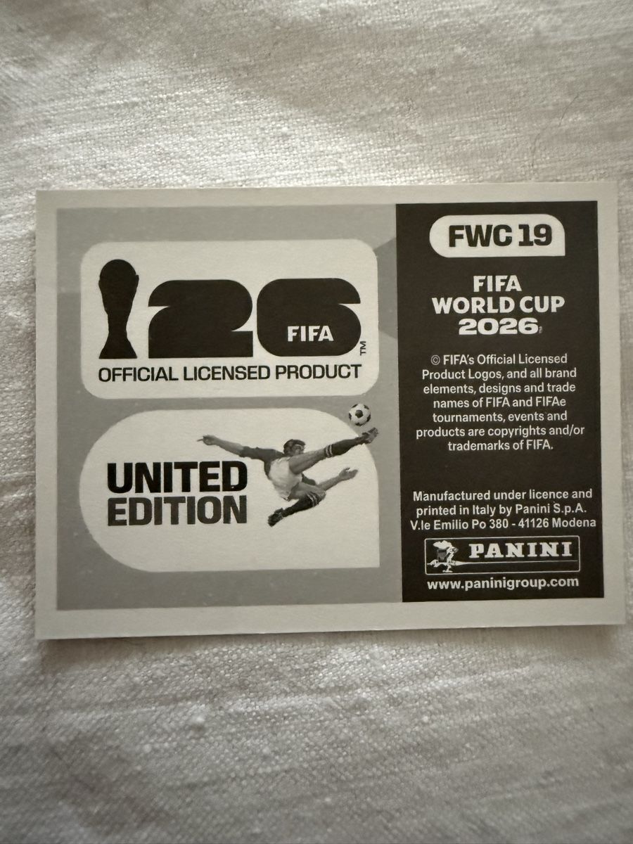 Panini Carte collezionabili: Panini FWC19, Argentina 2022, WM 2026 – Nuovo e nell'imballaggio originale da Amriswil venduto da ALETAL 1
