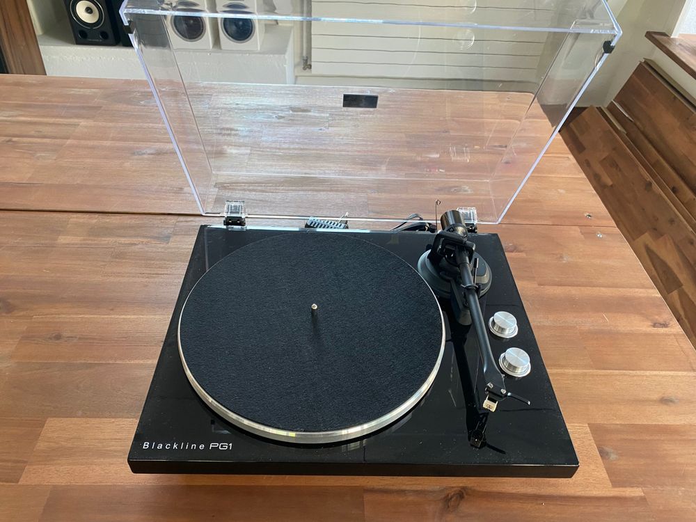 Blue Aura PG1 Black Bluetooth manual Belt drive turntable | Kaufen auf ...