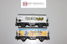 Märklin 4567+4415 StaufenBräu+Gösser Bierwagen ÖBB DB AC OVP