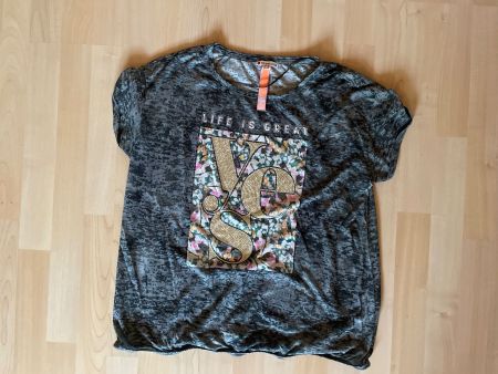 Damen T-Shirt Street One grün Grösse 42 neu