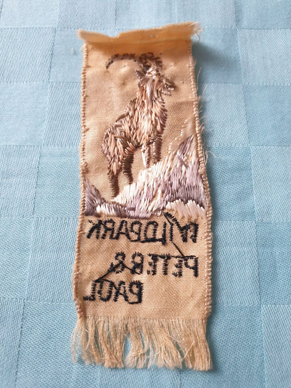 Placchette & Badge: altes Abzeichen WILDPARK PETER & PAUL St.Gallen Textil – Usato da Mörschwil venduto da spirspi 2