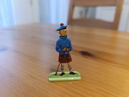 Figurine Tintin en relief diecast dans L'Île Noire