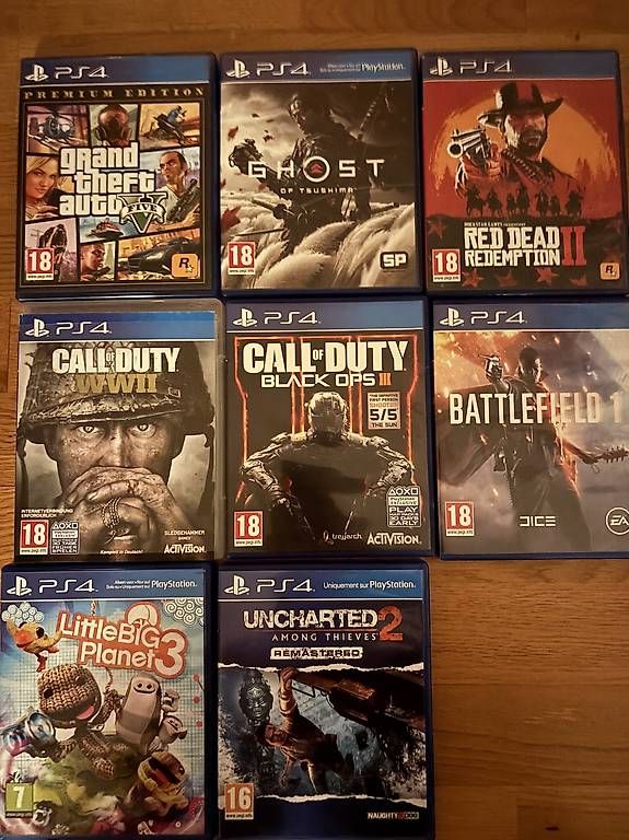 Console: Playstation 4 PS4 inkl. Games – Usato da Zürich venduto da SW1979 1