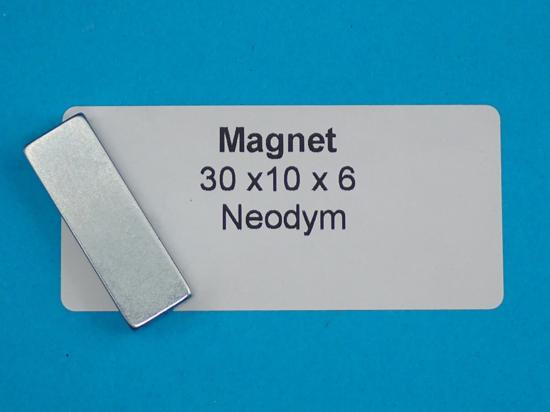 Calamite: Magnet 30x10x6 Neodym – Nuovo e nell'imballaggio originale da Lömmenschwil venduto da ritalin01