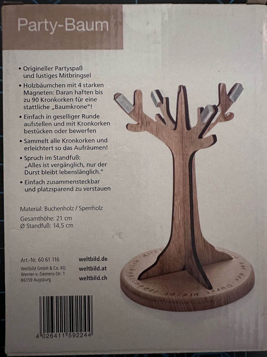 Spiele: Party Baum - albero magnetic – Gebraucht aus Novaggio von WildSam 1