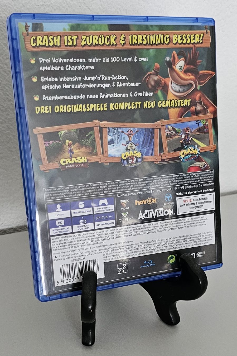 Sony Spiele: Crash Bandicoot Trilogy PS4 – Gebraucht aus Lyss von KiS12 1