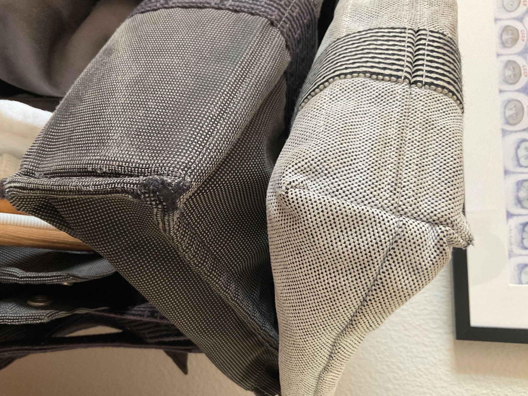 Zaini: Hermès Backpack, Grey Fabric,! FREE 2 tote Bag – Usato da St. Gallen venduto da accessoriella 6
