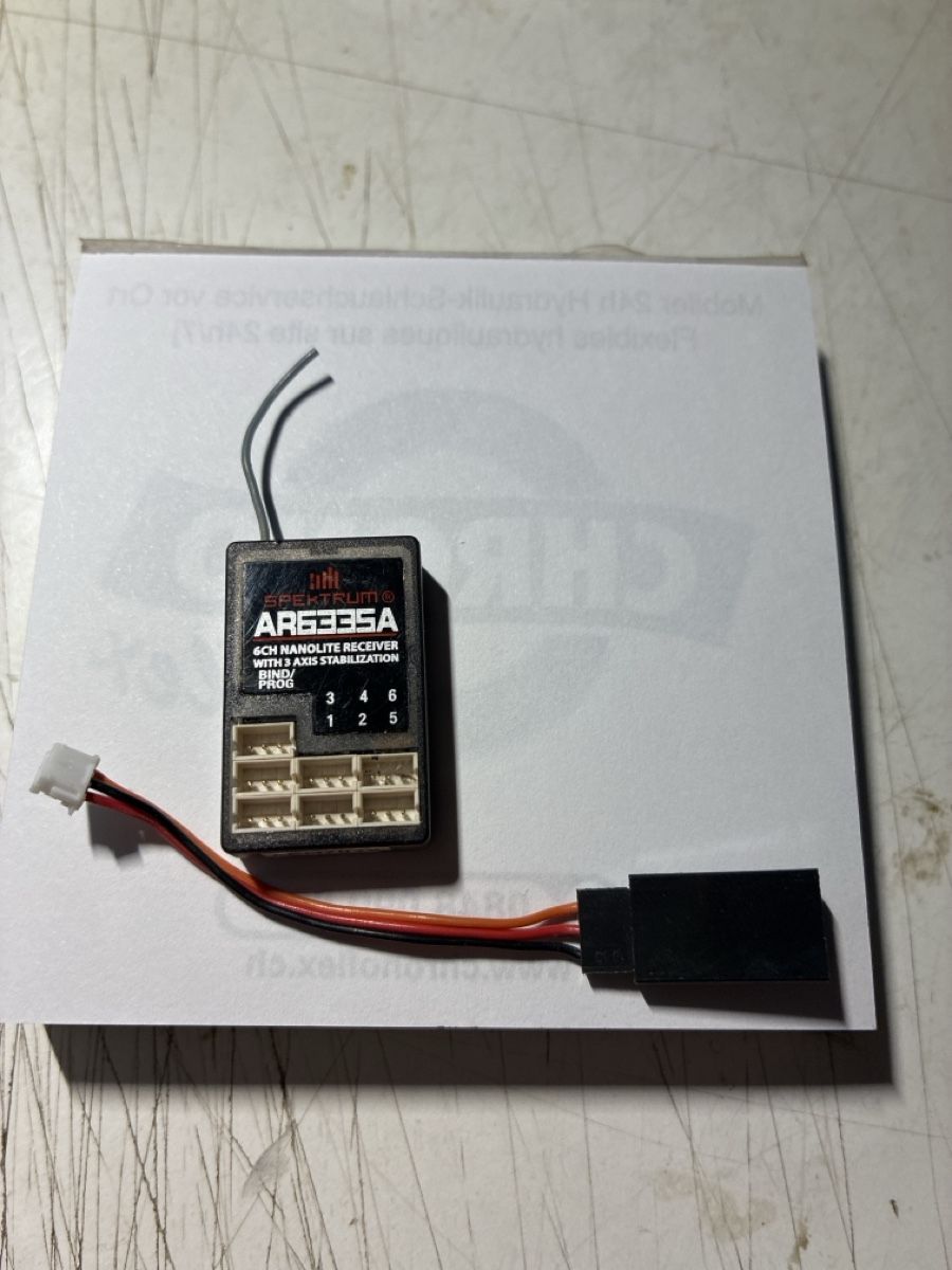 Spektrum Receiver: Spektrum Empfänger AS3X – Gebraucht aus Arch von benji14 2