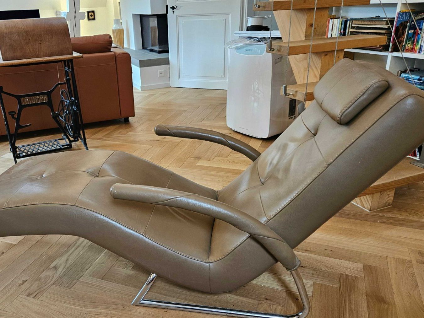 Fauteuils: Relax/Lesesessel - Leder braun – D'occasion à Schaffhausen par Haferkorn