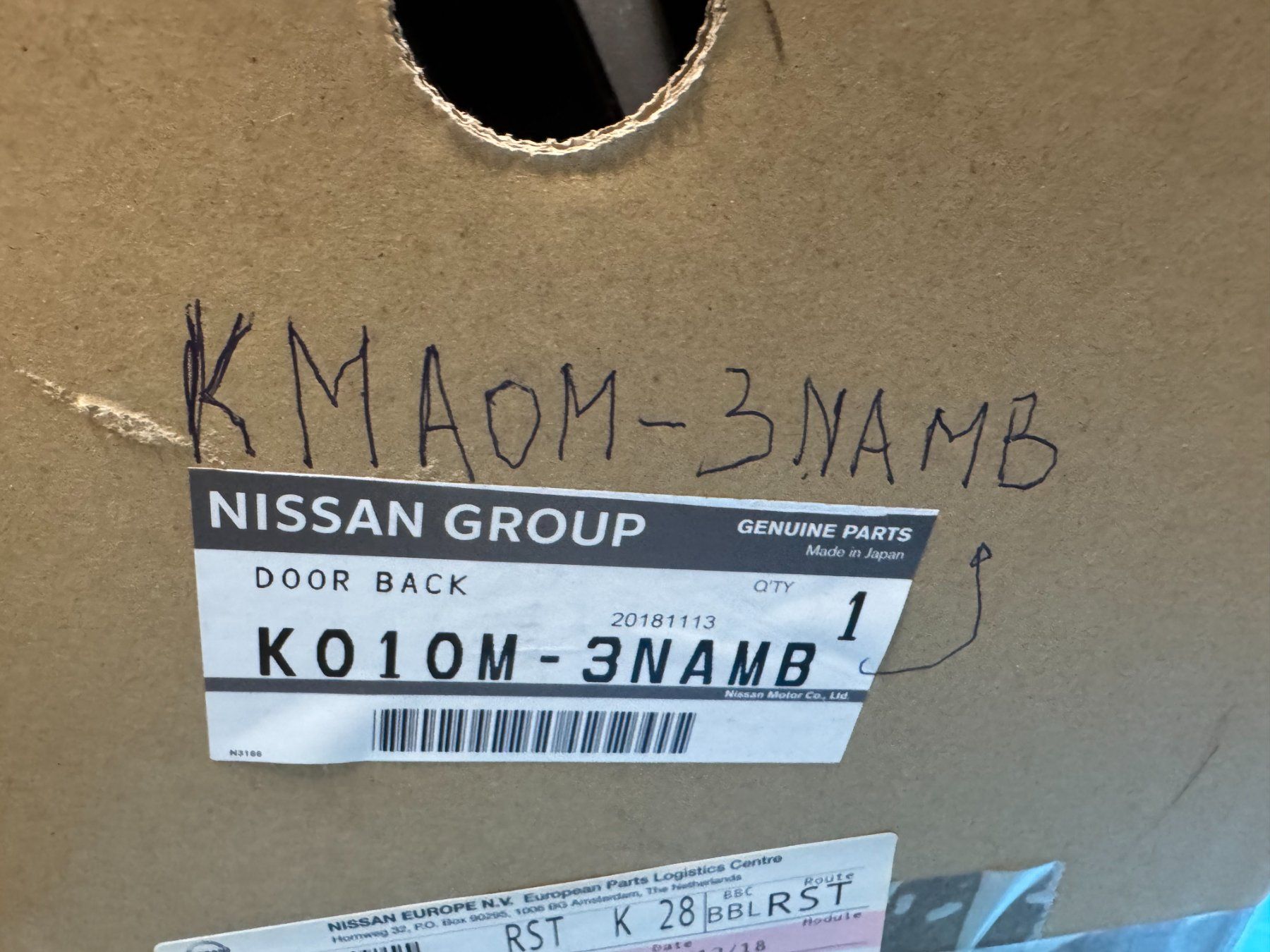 Nissan Tutti pezzi di ricambio auto: Heckklappe Nissan Leaf – Nuovo e nell'imballaggio originale da Berneck venduto da garagekaufmann 1