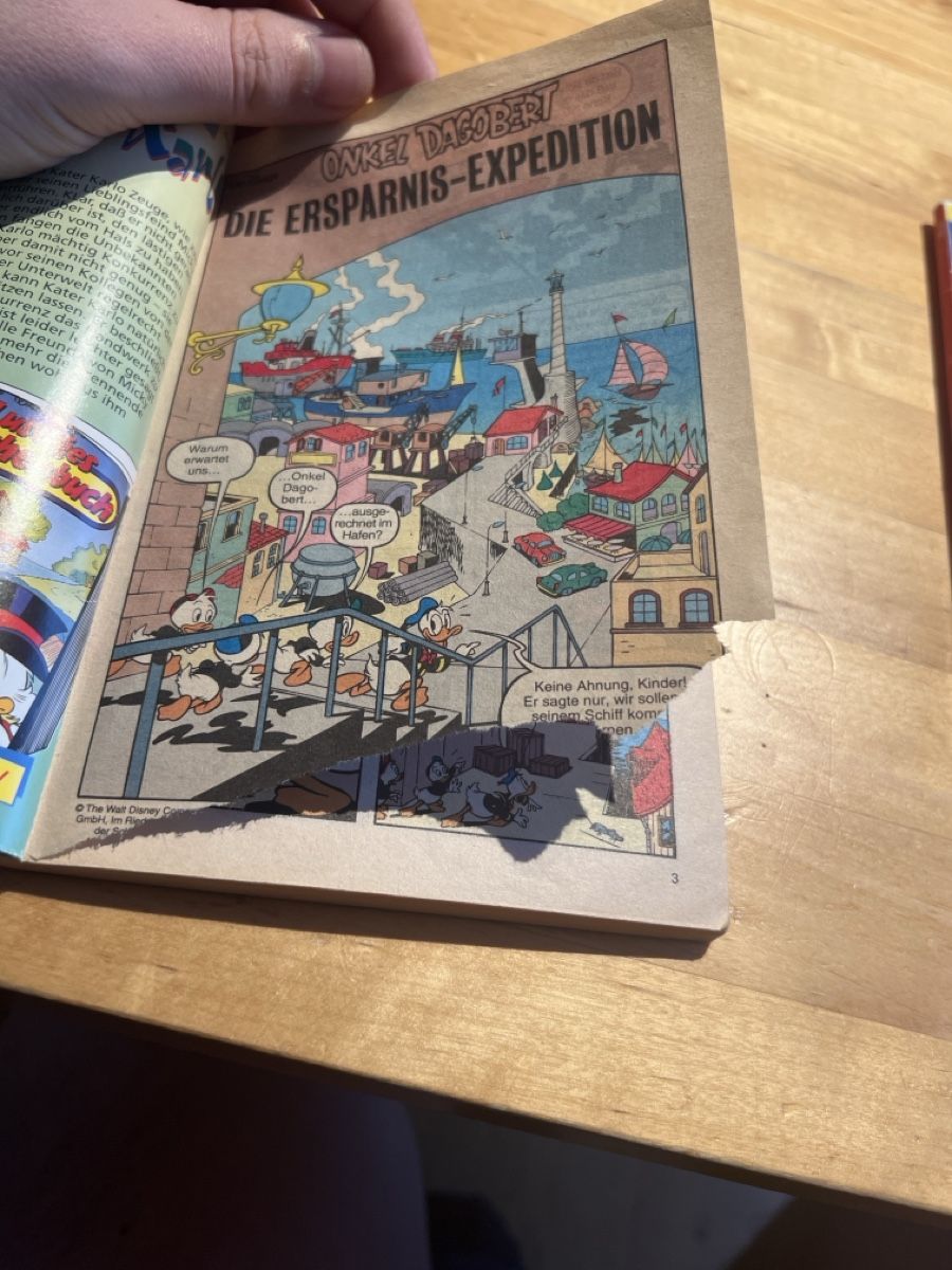 Fumetti: Disney Abenteuer Team Comic-Heft Nr. 2, 4, 7 – Usato da Wettingen venduto da Mbdc 1