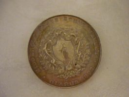 Schützentaler Glarus 1892  Silber Zustand gut