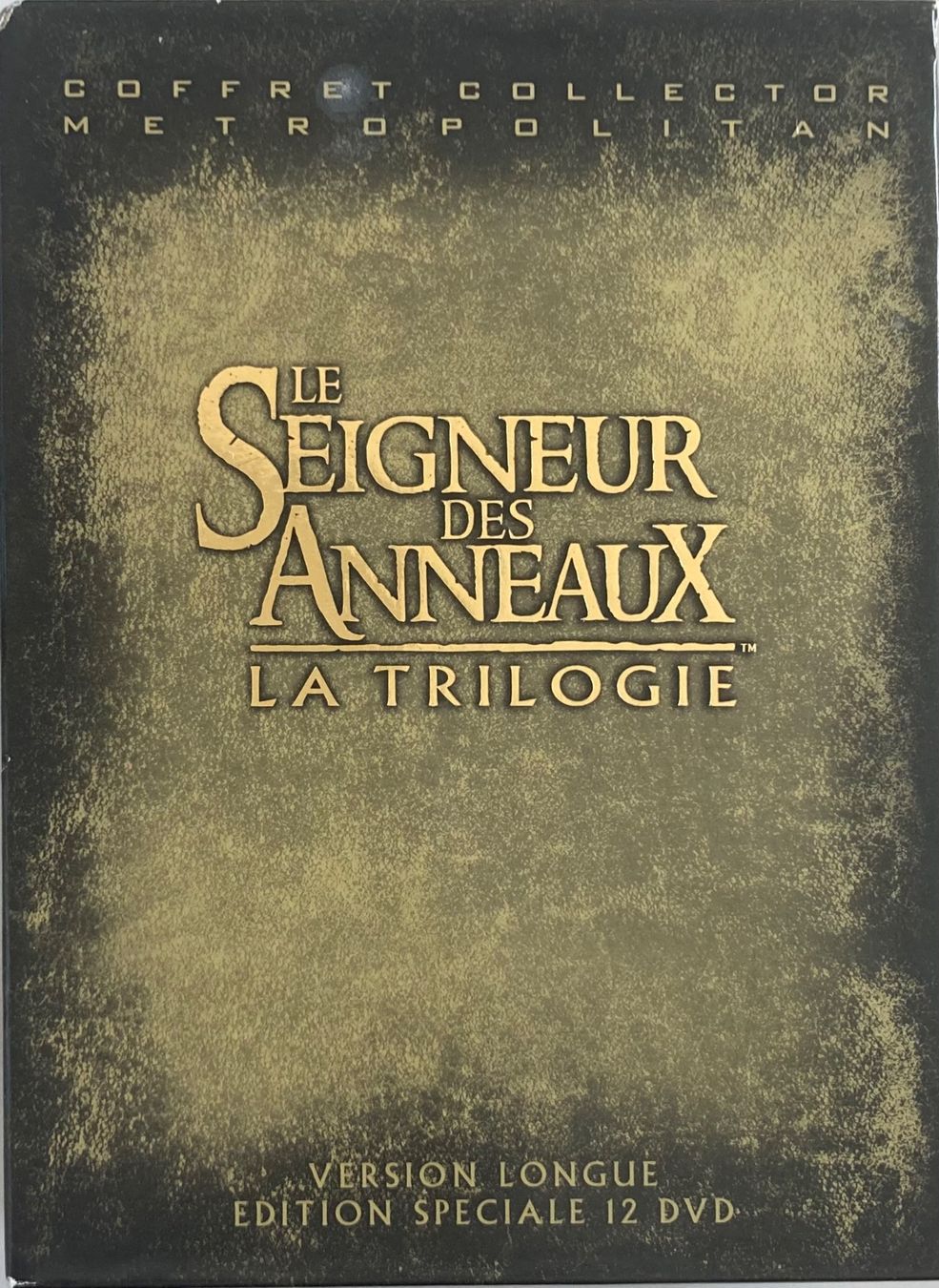 3 Posters Toile Le Seigneur Des Anneaux Trilogie - Art Mural Rétro 40x60cm Pour Chambre